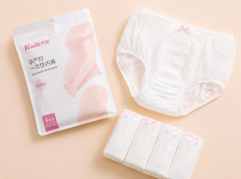 昆明纯棉高腰孕妇一次性内裤